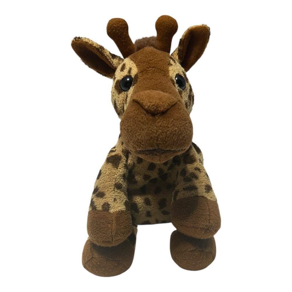 Tan Brown Giraffe Plush Stuffed Animal